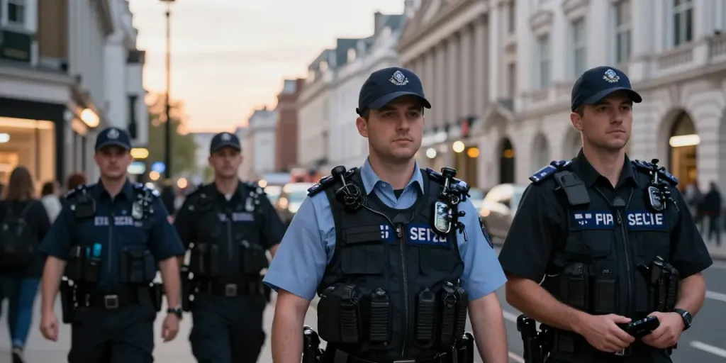 Security Services team in London providing trusted local protection and monitoring.